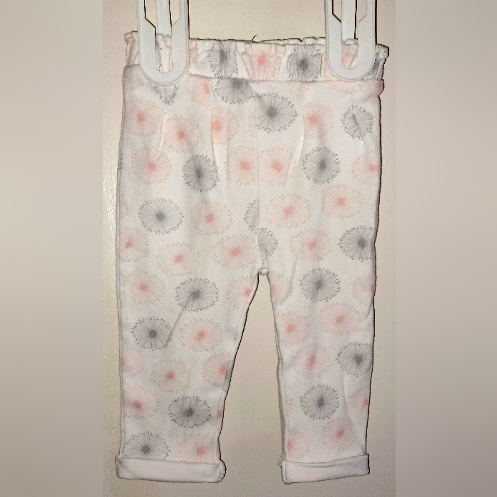 Baby Girl Pants - Rabbit+Bear - 6-9 months - Seashell design